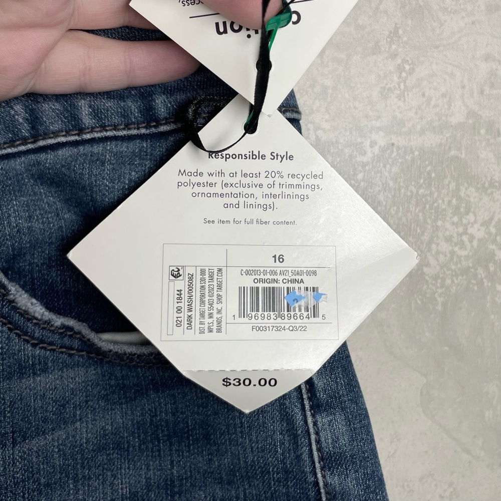 🎉HP🎉 | NWT Ava & Viv midrise skinny fit jeans - Picture 8 of 9